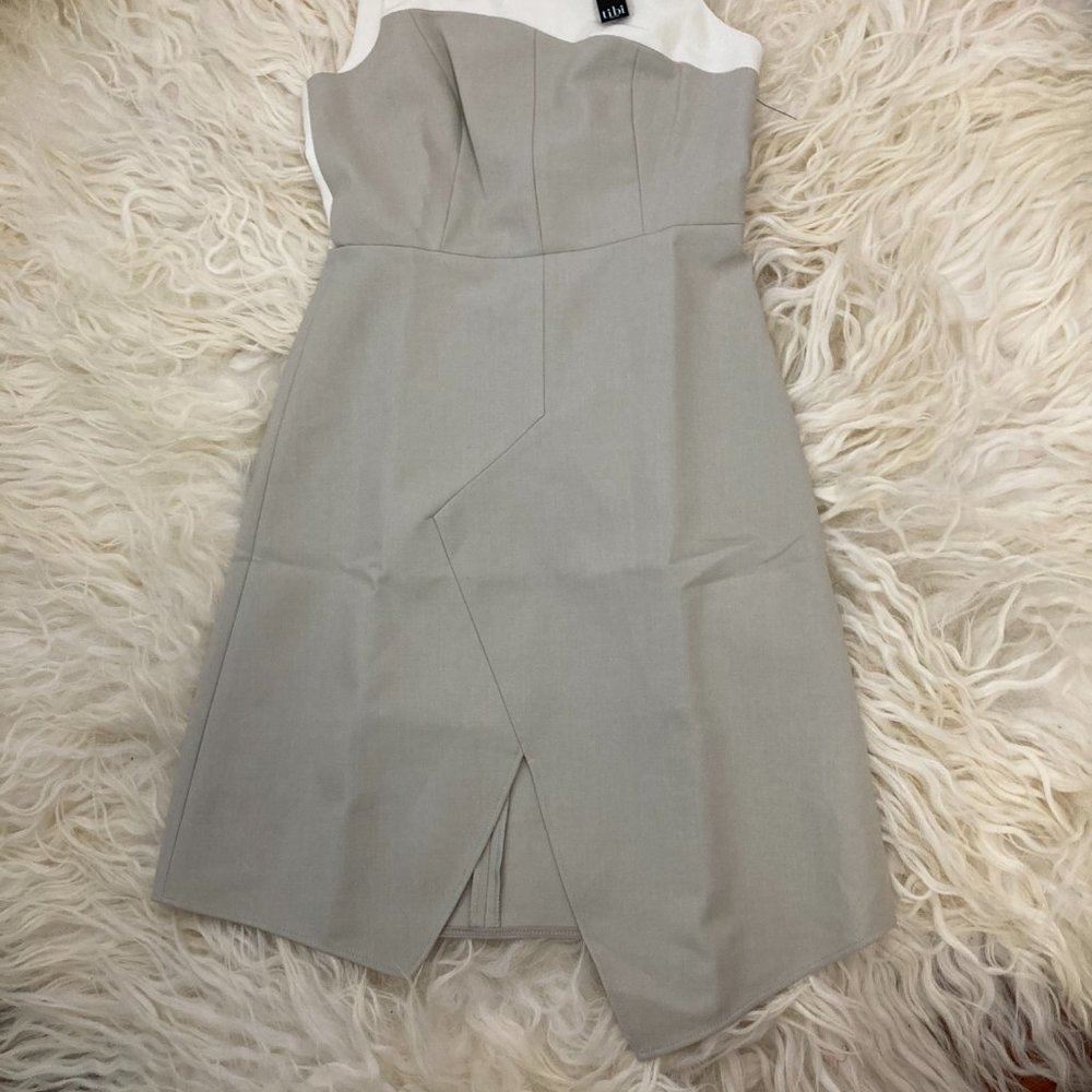 TIBI Crew Neck Mini Dress - Picture 2 of 10